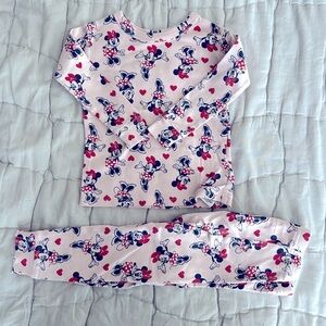Disney Minnie Mouse Pink Kids Pajamas